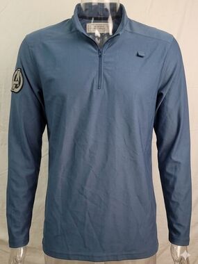 Disney Avengers Campus Cast Member 1/4 Zip Pullover Jacket Blue Unisex Small S